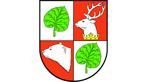 Herb gminy Łopiennik<br>Górny