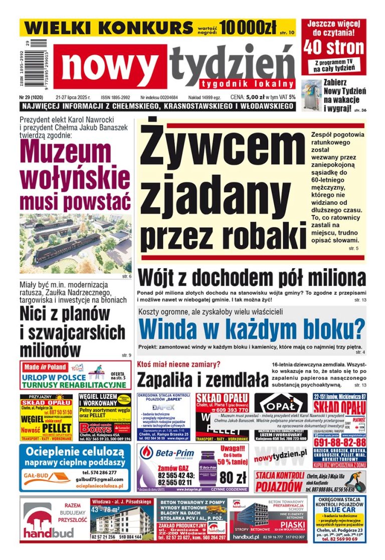 2025-07-21 Nowy Tydzień tygodnik lokalny (Kopia) (Kopia) (Kopia) (Kopia)