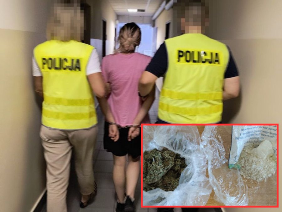 Nastolatka z&nbsp;narkotykami. Dorosłe życie może zacząć za&nbsp;kratkami